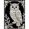 Diamond Painting-DIY Special Shaped Drill Pearl Painting Owl(30x40cm)