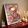 (Pre-Framed)Coffee-Special Shape Diamond Painting Kit(25x25cm)