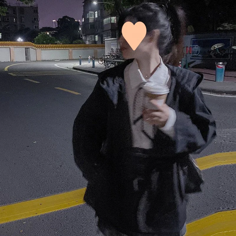 Toloer Toloer Trench Coat Coat Female 2024 New Autumn Temperament Casual Loose Show Thin Versatile Bf Harajuku Trend Ins-Outfit Ideas