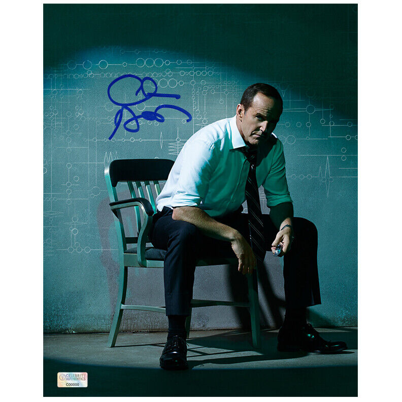 Clark Gregg Autographed Agents of S.H.I.E.L.D. Agent Coulson Code 8x10 Photo Poster painting