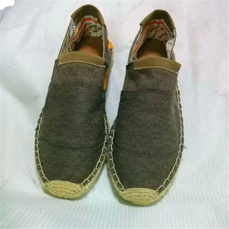 Fisherman Linen slip-on Flat Heel Men's Shoes