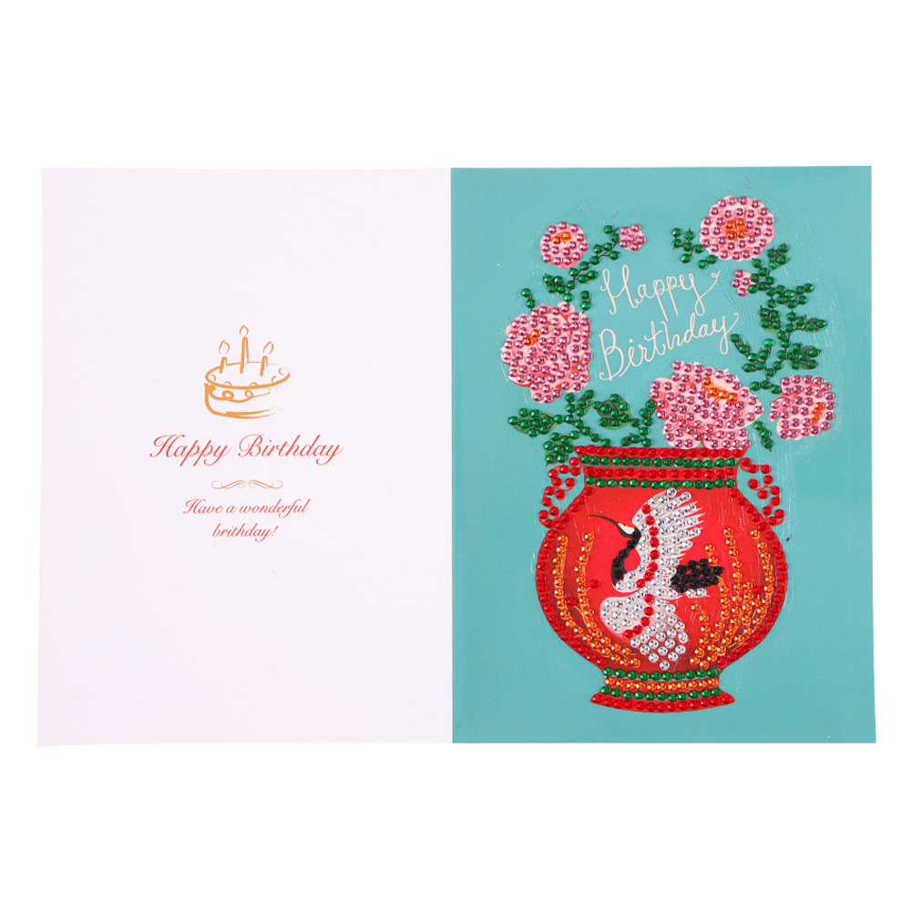 

Happy Birthday - 5D DIY Craft Greeting Card, 501 Original