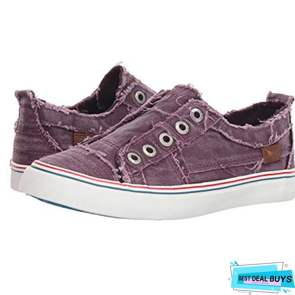 Women  Pre-istressed Hottest Sneaker