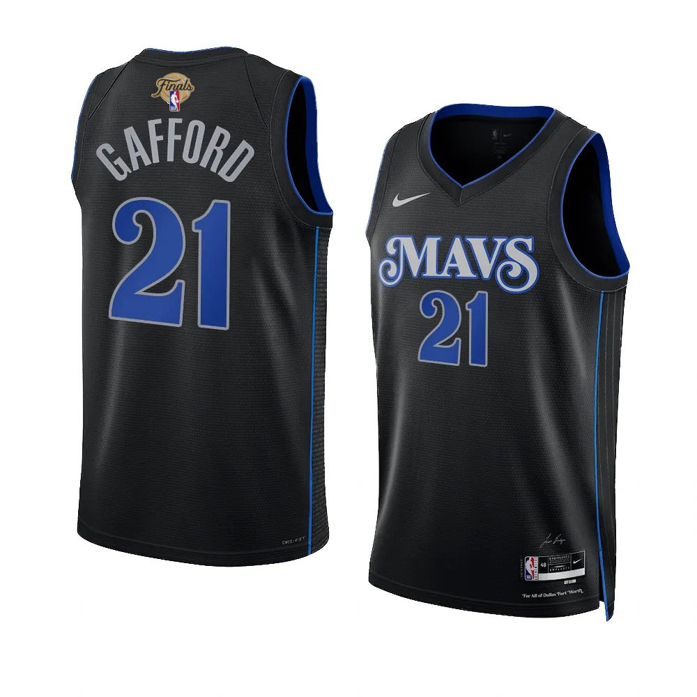 Daniel Gafford Dallas Mavericks NBA Finals 2024 Jersey mysite