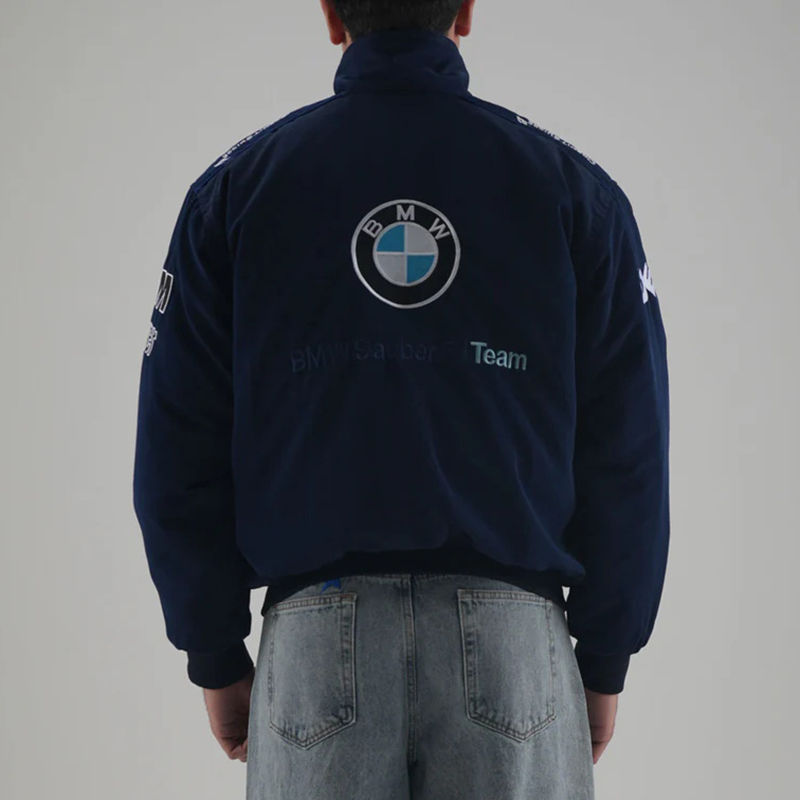 Unisex Racing Style Street Fashion Loose Racing Casual Print Jacket