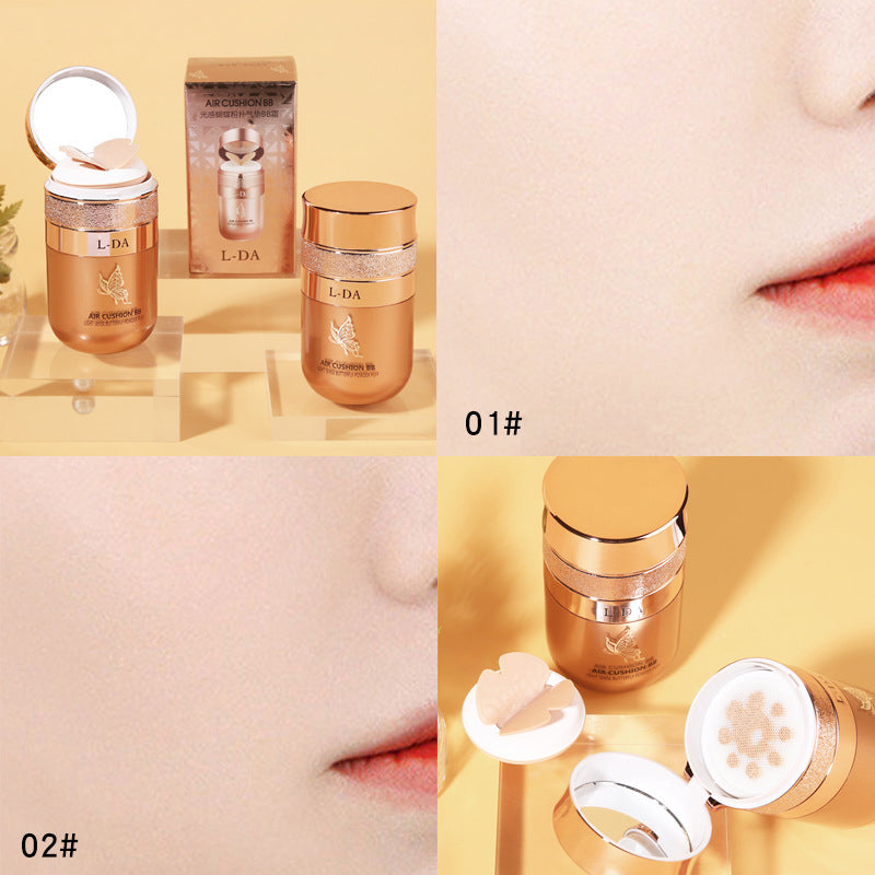 Butterfly Air Cushion Powder Puff Bb Cream