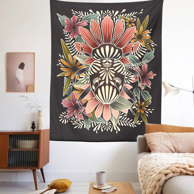 

Wall Tapestry - Flower-150*130cm, 501 Original