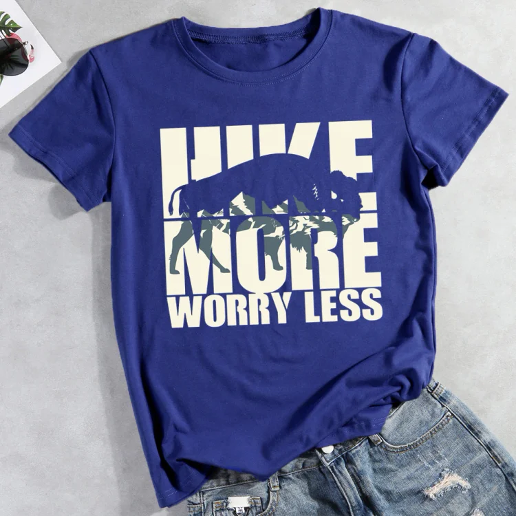 PSL-Hiking Lovers Hike More Worry Less T-Shirt-011661