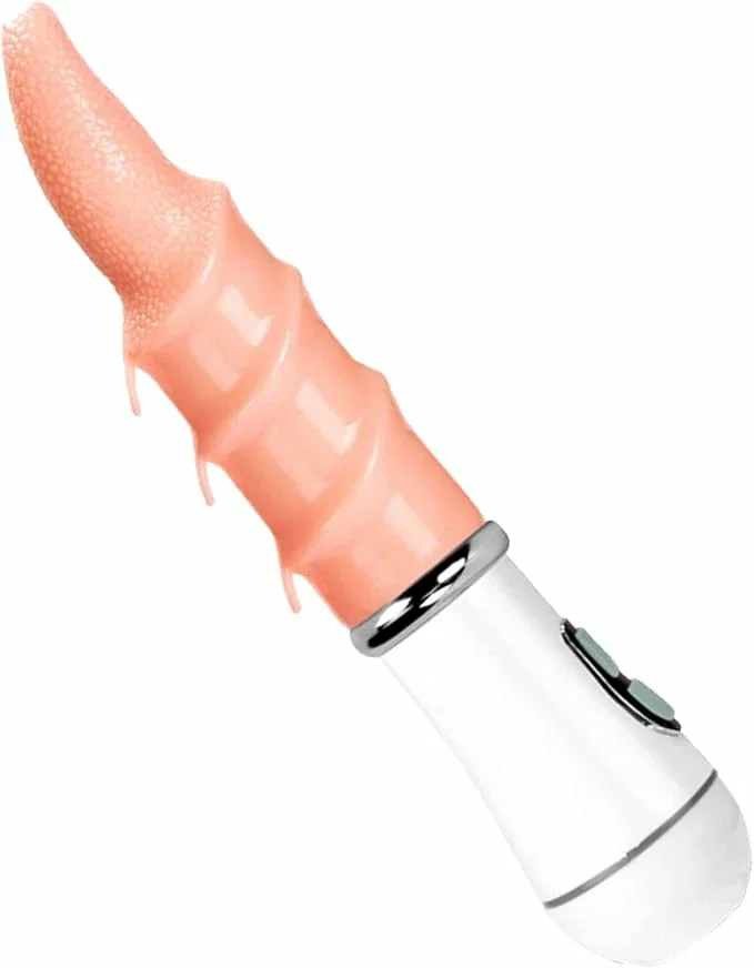 Vibrator Male Tongue Masturbator Oral Licking Tongue Vibrator Silicagel Strong Vibration Sex Toys for Women