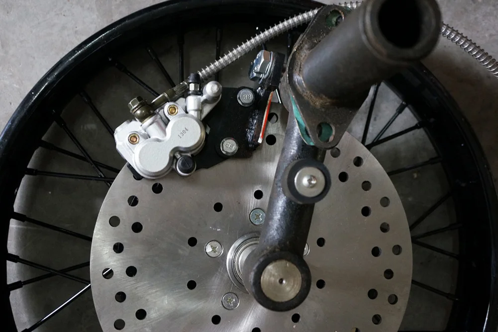 CJ750 Full bike disc brake