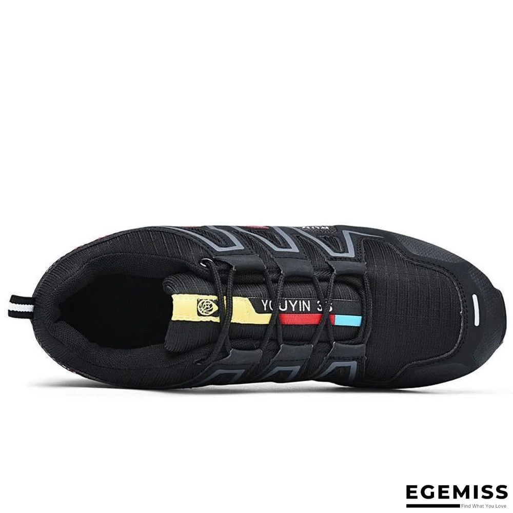 new large size outdoor mountaineering shoes men's shoes breathable shock absorption sports hiki | EGEMISS