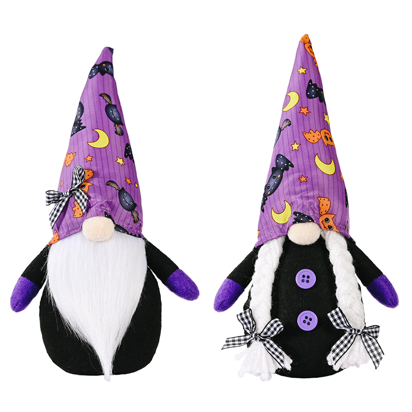 

Purple Rudolph Plush Doll Faceless Halloween Gnomes Dwarf Toy Standing Pose, 501 Original