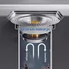 Stainless steel sink strainer, kitchen sink spring-loaded core, vegetable wash basin drain plug, sewer anti-clogging groove