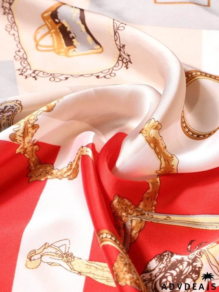 Geometric Print Bandana