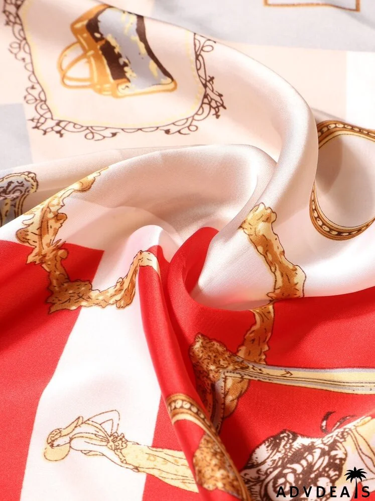 Geometric Print Bandana