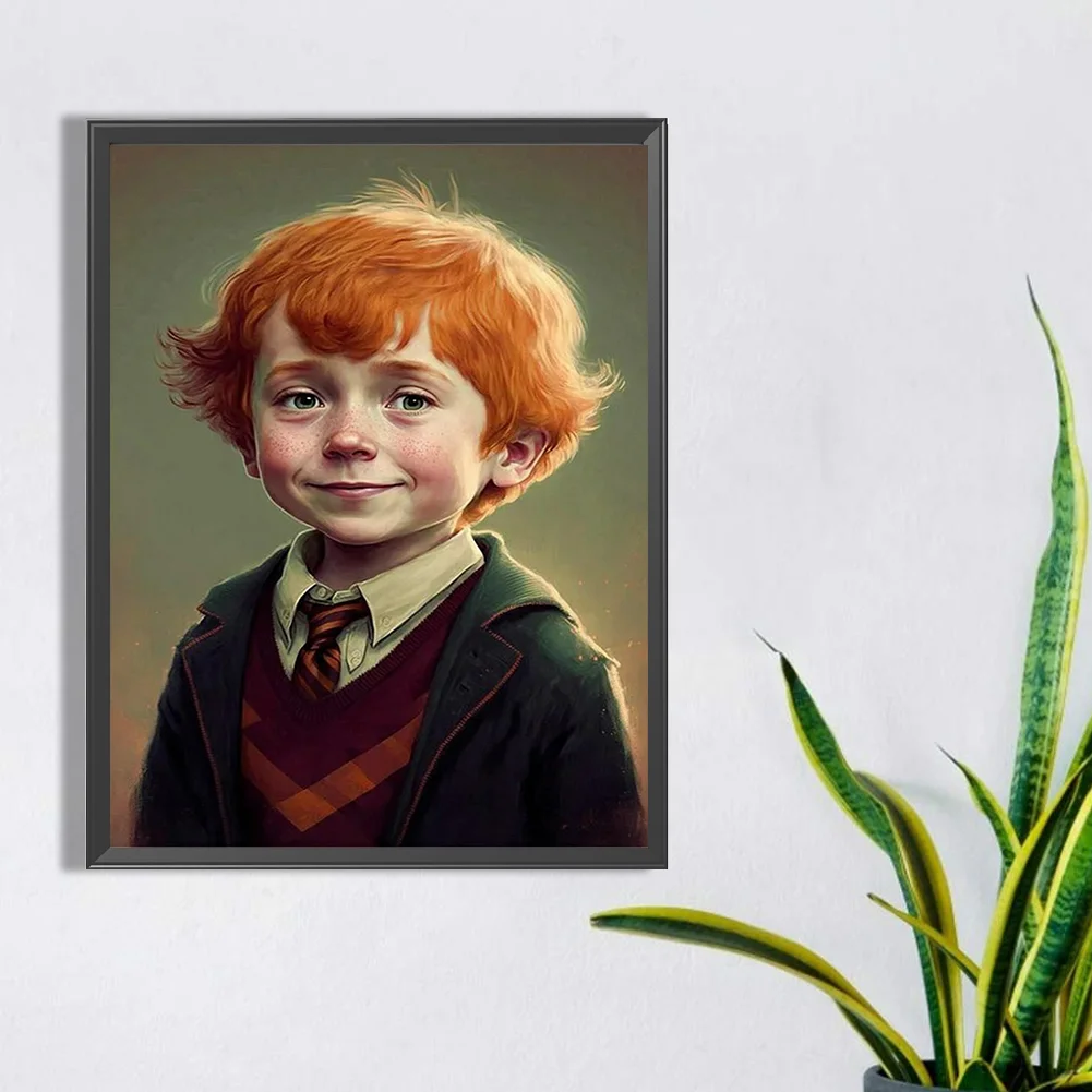 5D DIY Full Round Drill Diamond Painting Harry Potter Home Decoration (V4158)