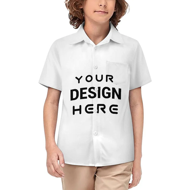 Personalized Design Children's Short Sleeved Shirt