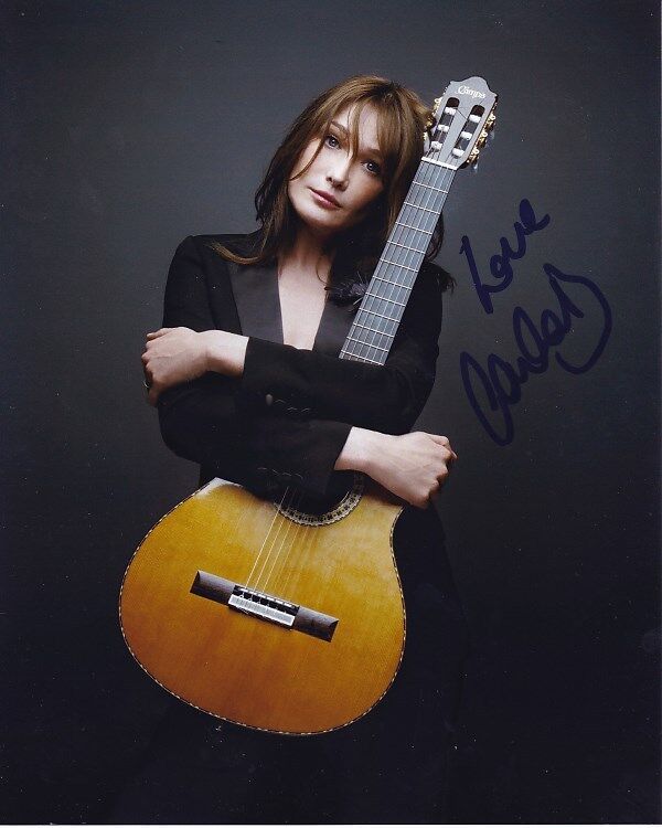 CARLA BRUNI signed autographed 8x10 Photo Poster painting