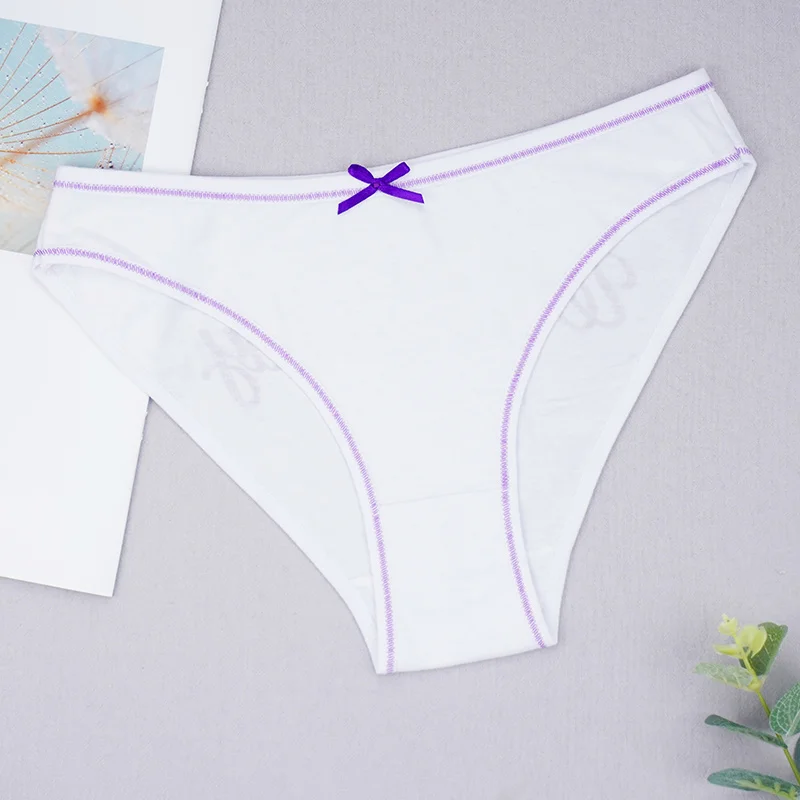 Billionm Women's Letter Panties Cotton Cute Briefs Monday-Sunday Ladies Mid-rise Underwear S-XL Breathable Intimate Panties