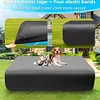 130x72 Inch Rectangular Pool Cover Inflatable Pool Cover Rectangle Pool Cover