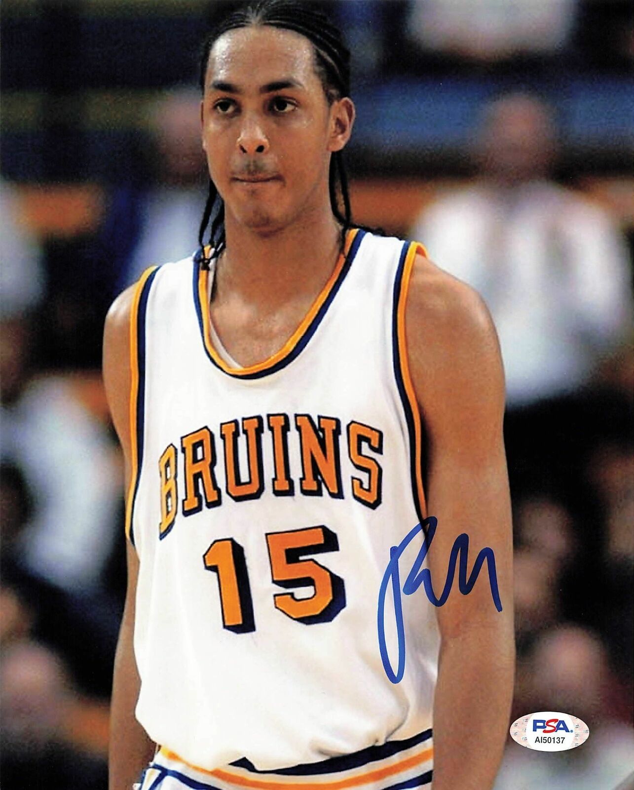 Ryan Hollins signed 8x10 Photo Poster painting PSA/DNA UCLA Bruins Autographed