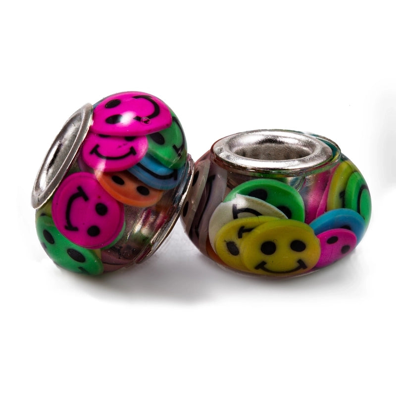 10 PCS/Package Arylic Color Block Beads