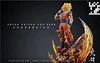 50CM Teleportation Son Goku Dragon Ball Resin Statue Black Wing