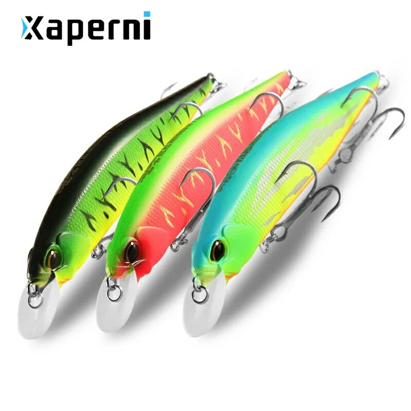 Xaperni 3pcs per set 12cm 18g SP jerkbaits hot model fishing lures hard bait minnow quality professional minnow depth1-1.8m