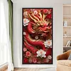 Dragon And Flower-11CT Stamped Cross Stitch 40*70cm/15.75*27.56in(Big Size) tapestrymarket