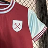 2024/2025 West Ham United Football Jersey Home 1:1 Thai Quality  Kids Size