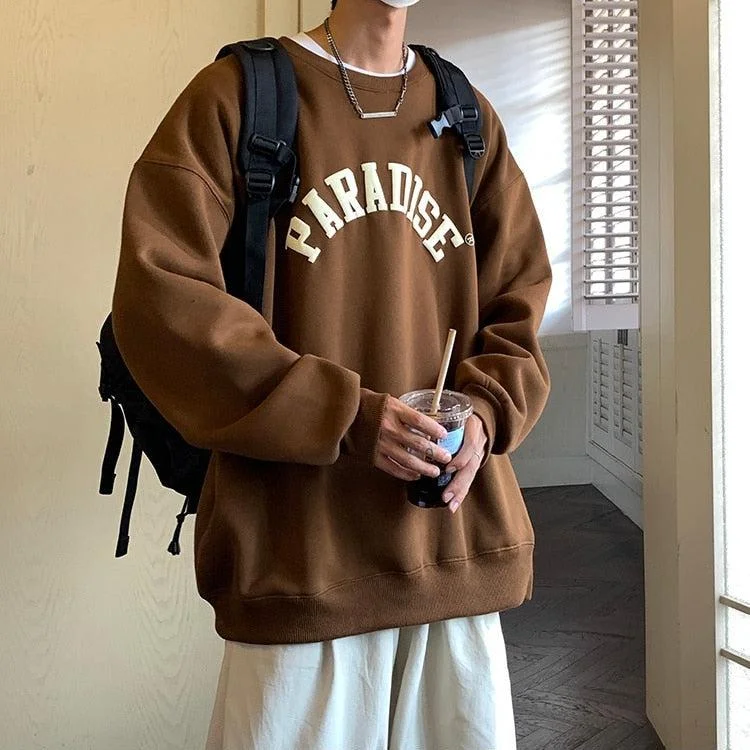Brownm Boy Paradise Oversized Sweatshirt