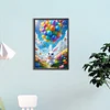 Diamond Painting-DIY Full Round Drill Balloon Rabbit(60*40 CM)
