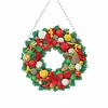 DIY Christmas Wreath Art Acylic Crystal Rhinestone Hanging Craft Kits