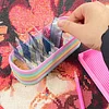 uk.everydayedeals 12-Compartment Gradient Color Diamond Bead Storage Organizer Box