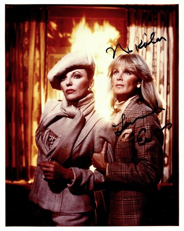 LINDA EVANS Signed Photo Poster painting - DYNASTY