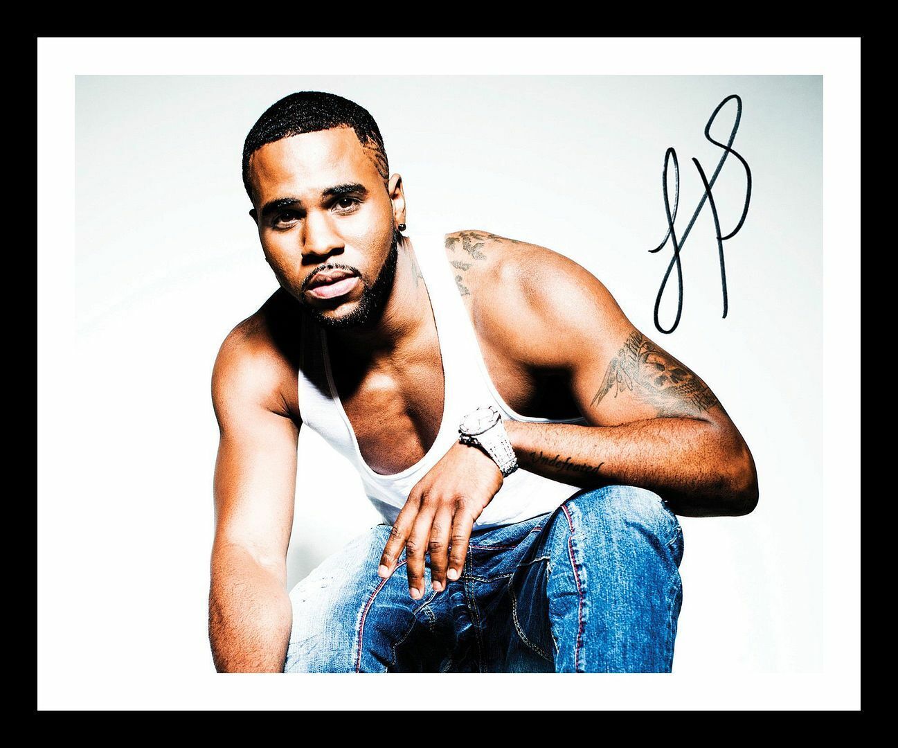 Jason Derulo Autograph Signed & Framed Photo Poster painting 1