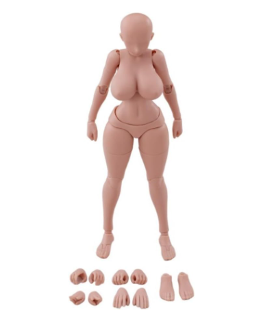 予約」K-TOYS 1/12 アニメ風 可動 アクション フィギュア用