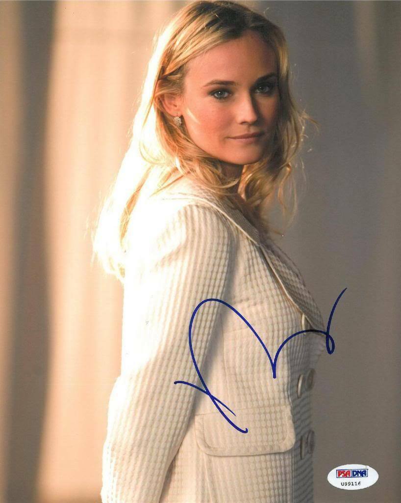 Diane Kruger Signed Authentic Autographed 8x10 Photo Poster painting (PSA/DNA) #U99116