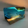 Simulated Ocean Landscape Resin Night Light Deep Sea Exploration Personalized Handmade Art Home Decor Gift