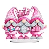 >SALE<Acrylic Diamond Painting Desktop Ornament for Home Office Desktop Decor (Gnome)