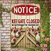 Chicken Notice - Vintage Metal Signs(8*12Inch/12*16Inch) - Chicken