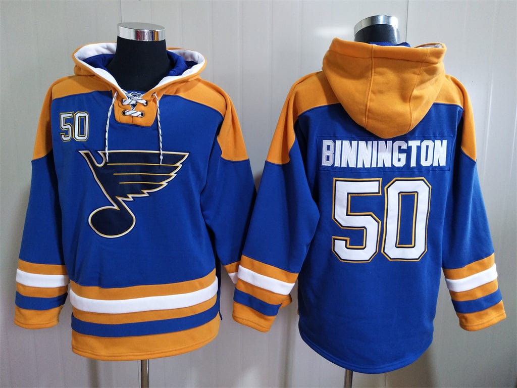 St. Louis Blues Hoodie #50 BINNINGTON mysite