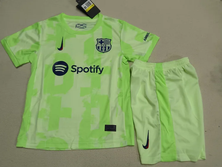 2024/25 Barcelona Second Away Jersey - Kids Kit