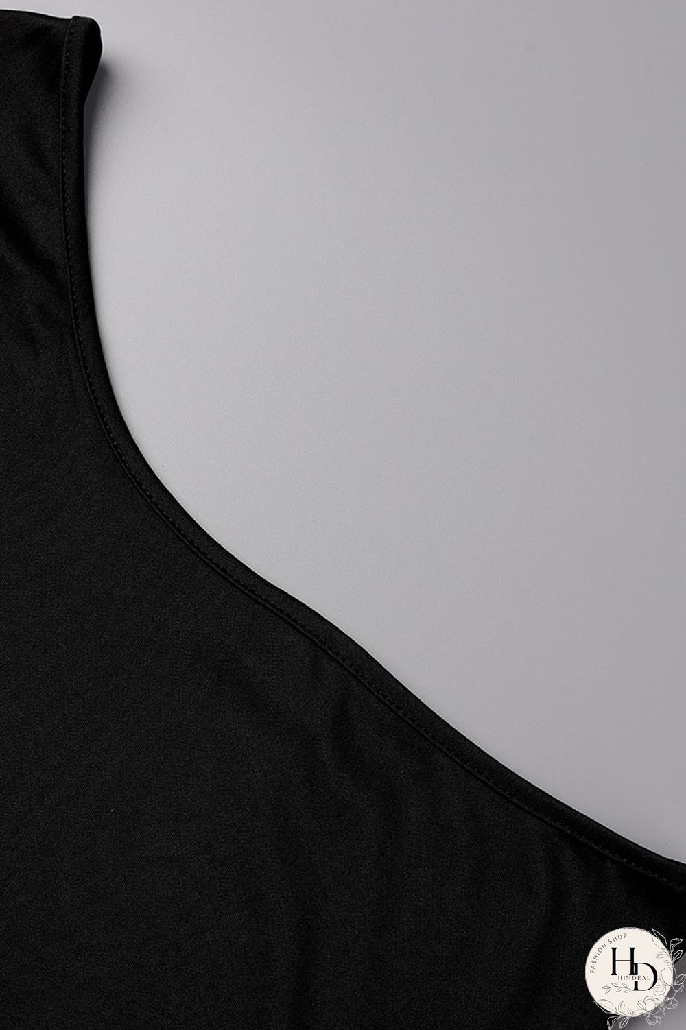 Tangerine Casual Solid Patchwork Asymmetrical Oblique Collar Skinny Jumpsuits