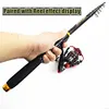 Carbon Fiber Fishing Rod Telescopic Spinning Rod Travel Rod Fishing Accessories