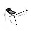 Folding Moon Chairs Footrest Telescopic Leg Rest Camping Chair Kit for Outdoor