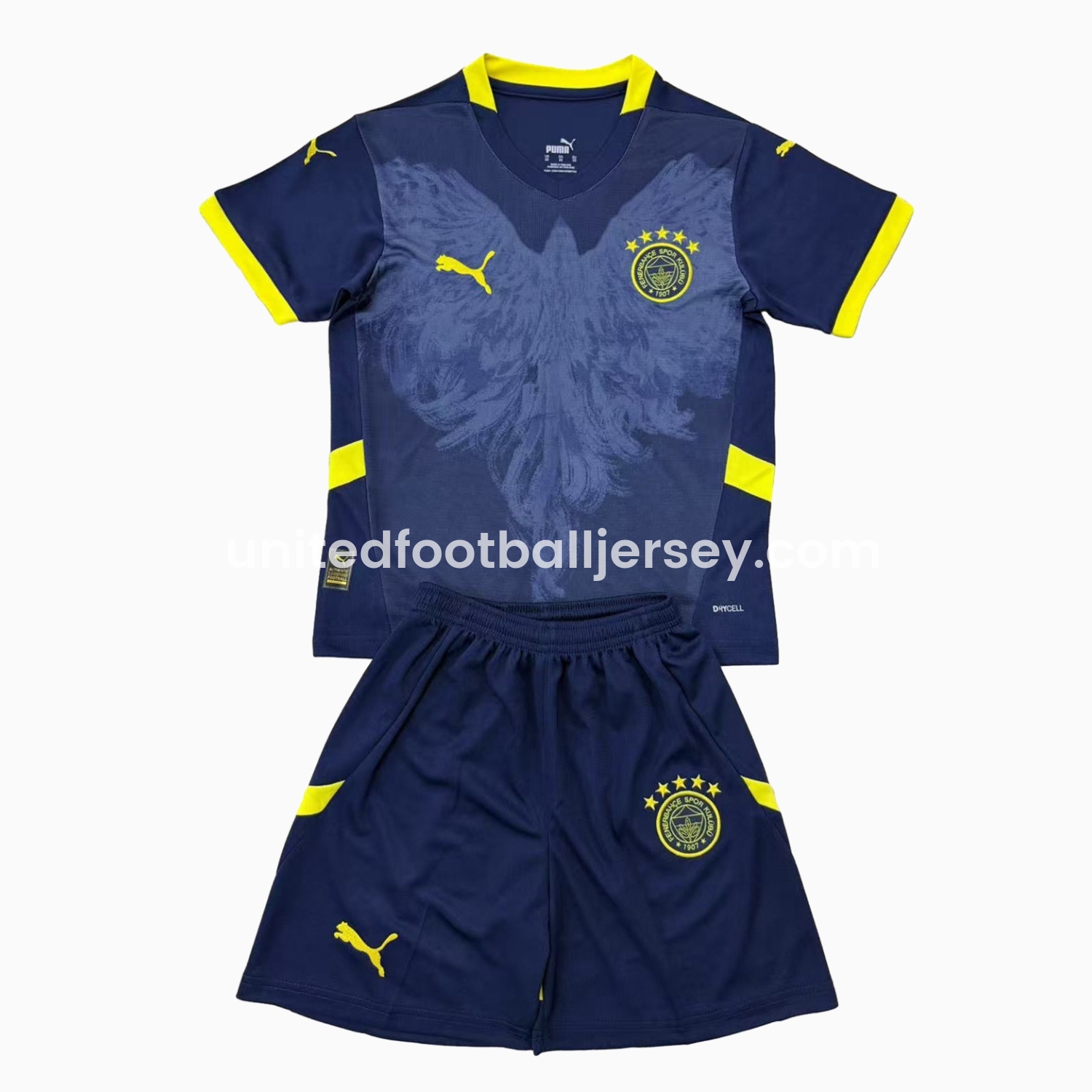 Fenerbahce 24-25 Fourth Men's Adult Jersey Set - Fans Version