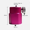 CO2 Refill Adapter Quick Connect Soda Cylinder Adapter Leakproof for Soda Bottle