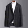 Men's Winter Double-sided Wool Houndstooth Blazer