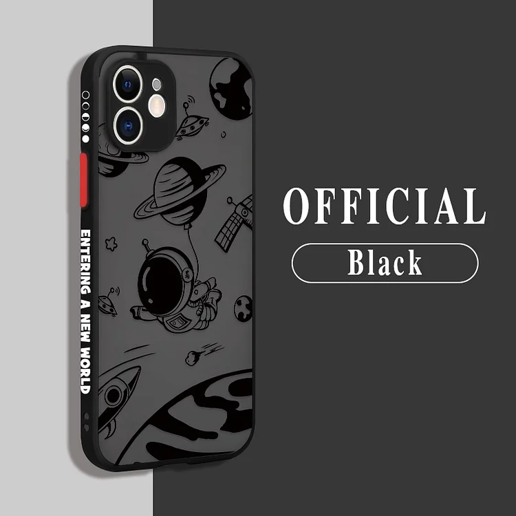 Cartoon Space Astronaut Phone Case For iPhone  Etrgadget- Smartphone Cases & Covers | Accessories